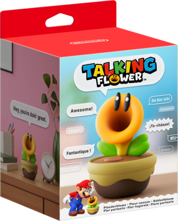 Nintendo Super Mario Bros Wonder Talking Flower