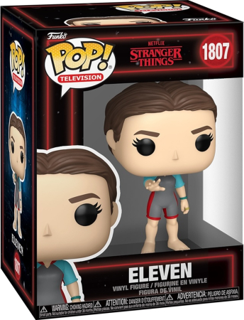 Pop! Stranger Things Eleven With Wetsuit Vinyl Figure (Kartongskada från fabrik)
