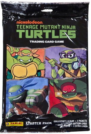 Panini Teenage Mutant Ninja Turtles Trading Card Game Starter Pack