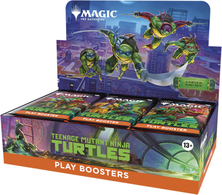 Magic Teenage Mutant Ninja Turtles Play Booster Display