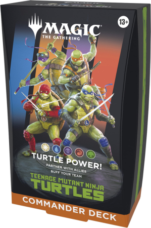 Magic Teenage Mutant Ninja Turtles Commander Deck Turtle Power