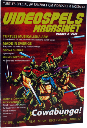 Videospelsmagasinet nr 3 2026 (inkl. A3 Turtles Affisch)