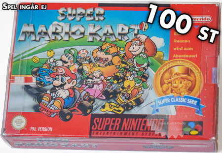 100 Old School Gaming Protective Boxes for SNES/N64 (Includes Pre-order Pin)