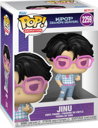 Pop! K-Pop Demon Hunters Jinu Vinyl Figure