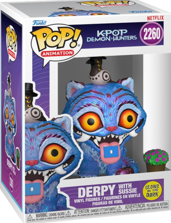 Pop! K-Pop Demon Hunters Derpy With Sussie Vinyl Figure