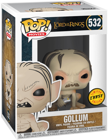 Pop! The Lord of The Rings Gollum Chase Vinyl Figure