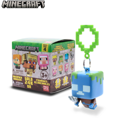 Minecraft Backpack Hangers Series 4 Pack
