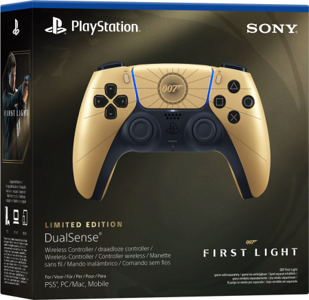 Playstation 5 Trådlös DualSense Handkontroll 007 First Light Limited Edition