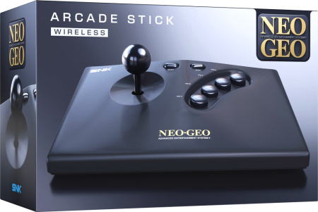 NEO GEO AES+ Arcade Stick Black