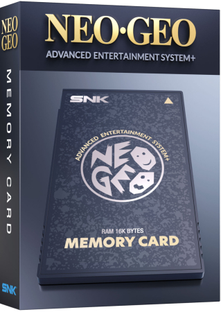 NEO GEO AES+ Memory Card Black