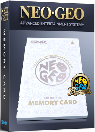 NEO GEO AES+ Memory Card White
