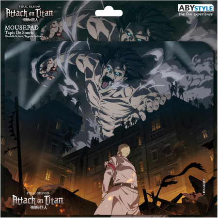 Attack on Titan Season 4 Key Art Mousepad