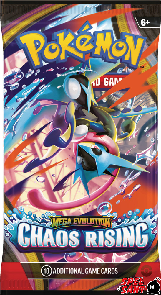 Pokemon TCG Mega Evolution Chaos Rising Booster Pack (MAX 6 Per