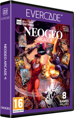 Evercade Multi Game Cartridge 22 - NEOGEO Arcade 4