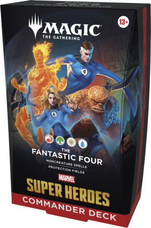 Magic Marvel Super Heroes Commander Deck The Fantastic Four