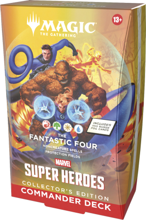 Magic Marvel Super Heroes Commander Deck Collectors Edition The Fantastic Four
