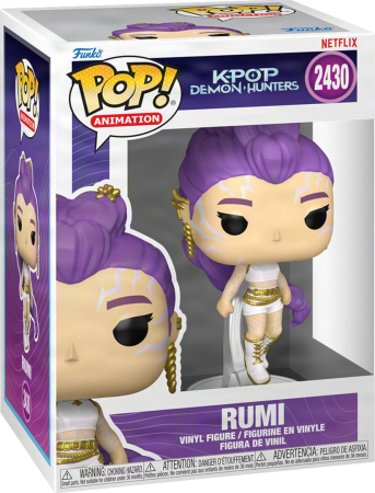 Pop! KPop Demon Hunters Rumi What it Sounds Like Vinyl Figure