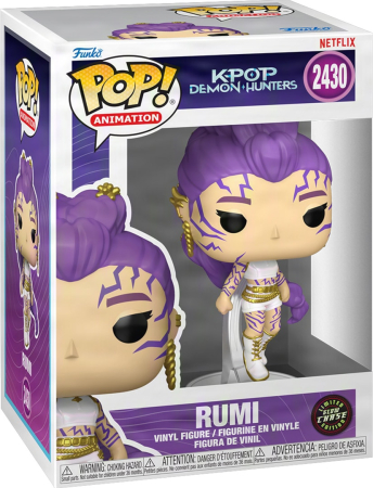 Pop! KPop Demon Hunters Rumi What it Sounds Like Vinyl Figure (Chase)