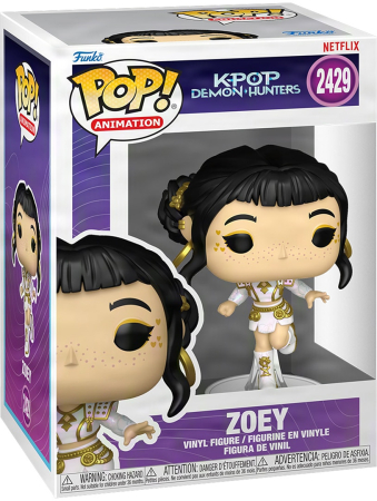 Pop! KPop Demon Hunters Zoey What it Sounds Like Vinyl Figure