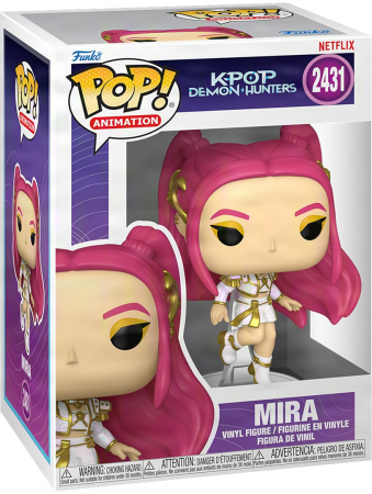 Pop! KPop Demon Hunters Mira What it Sounds Like Vinyl Figure
