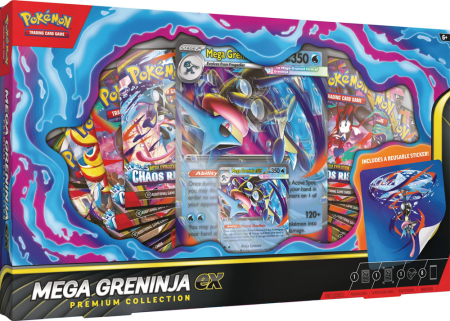 Pokemon TCG - Mega Greninja ex Premium Collection Box