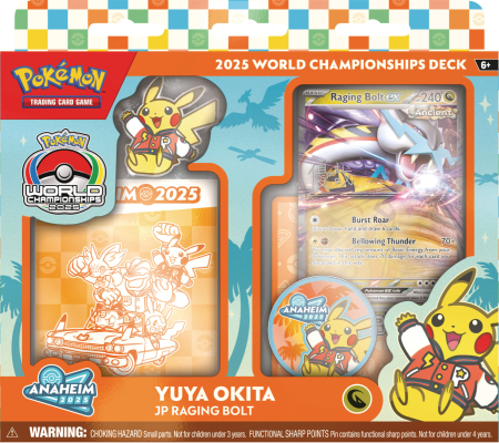 Pokemon TCG - 2025 World Championships Deck - JP Raging Bolt