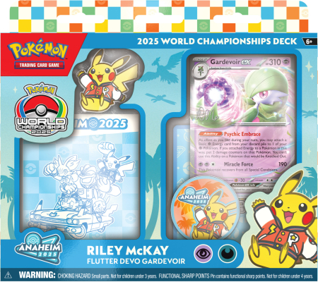 Pokemon TCG - 2025 World Championships Deck - Flutter Devo Gardevoir