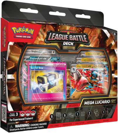 Pokemon TCG League Battle Deck - Mega Lucario ex