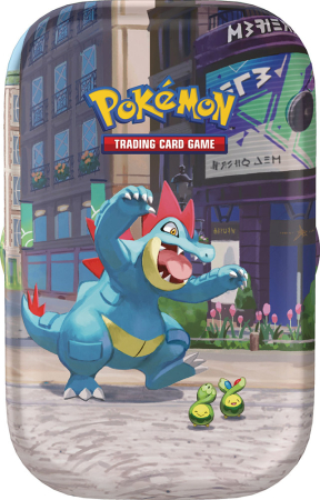 Pokemon TCG Lumiose City Mini Tin (Feraligatr & Budew)