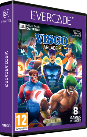 Evercade Multi Game Cartridge 24 - Visco Arcade 2