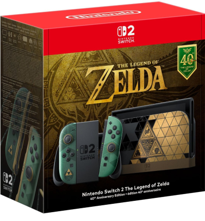 Nintendo Switch 2 The Legend of Zelda 40th Anniversary Edition