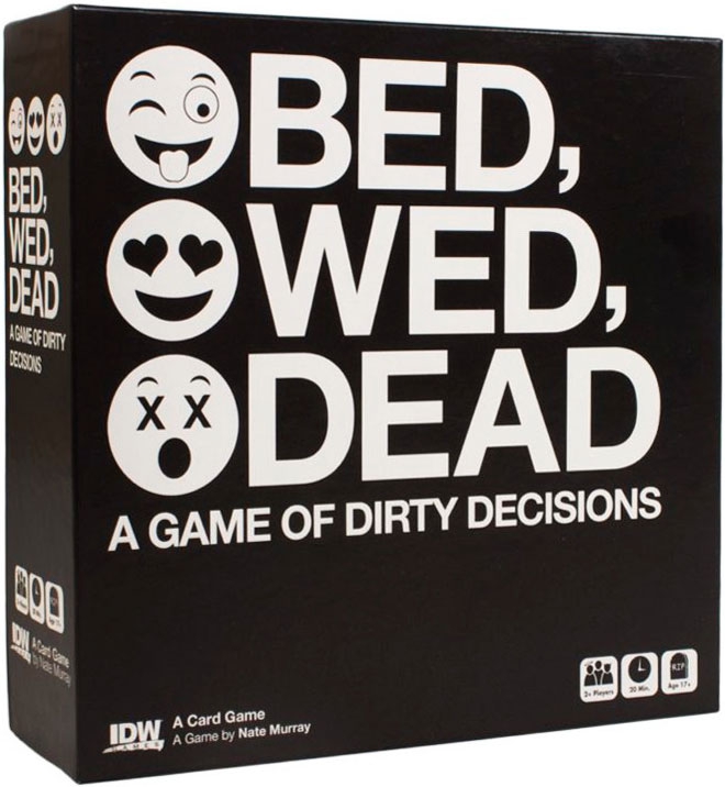 IDW 2016 BED WED DEAD Dirty Decisions Game NEW! 
