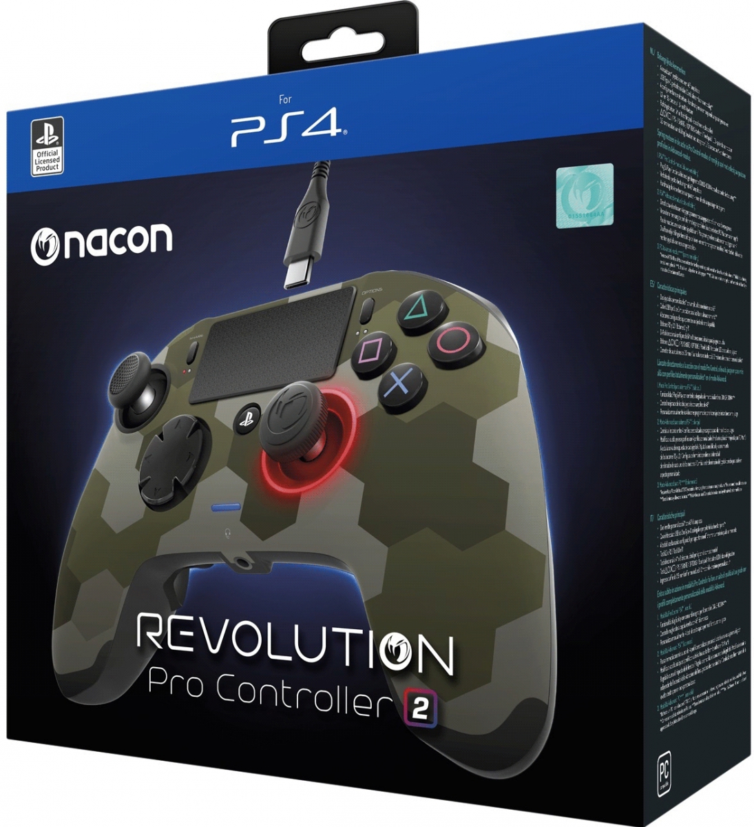 Playstation 4 Nacon Revolution Pro Controller 2 Camo Spel Sant The Video Game Store With The Happiest Customers