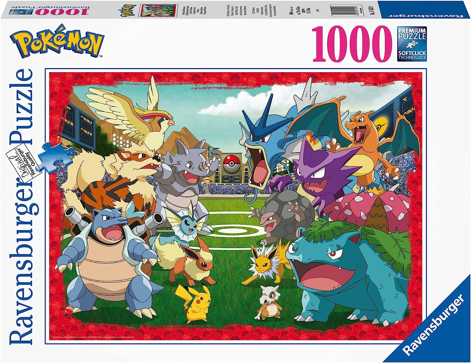 Ravensburger - Puzzles adultes - Puzzle 5000 pièces - Pokémon Allstars