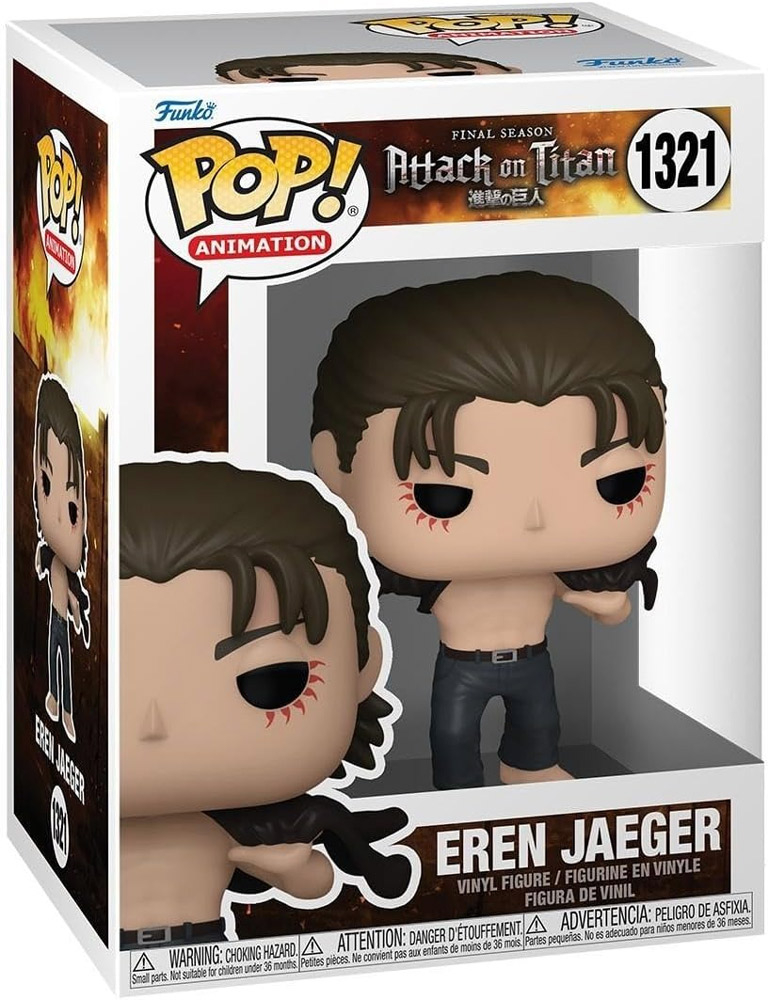 Pop! Attack on Titan Season Eren Jaeger Vinyl Figure Spel