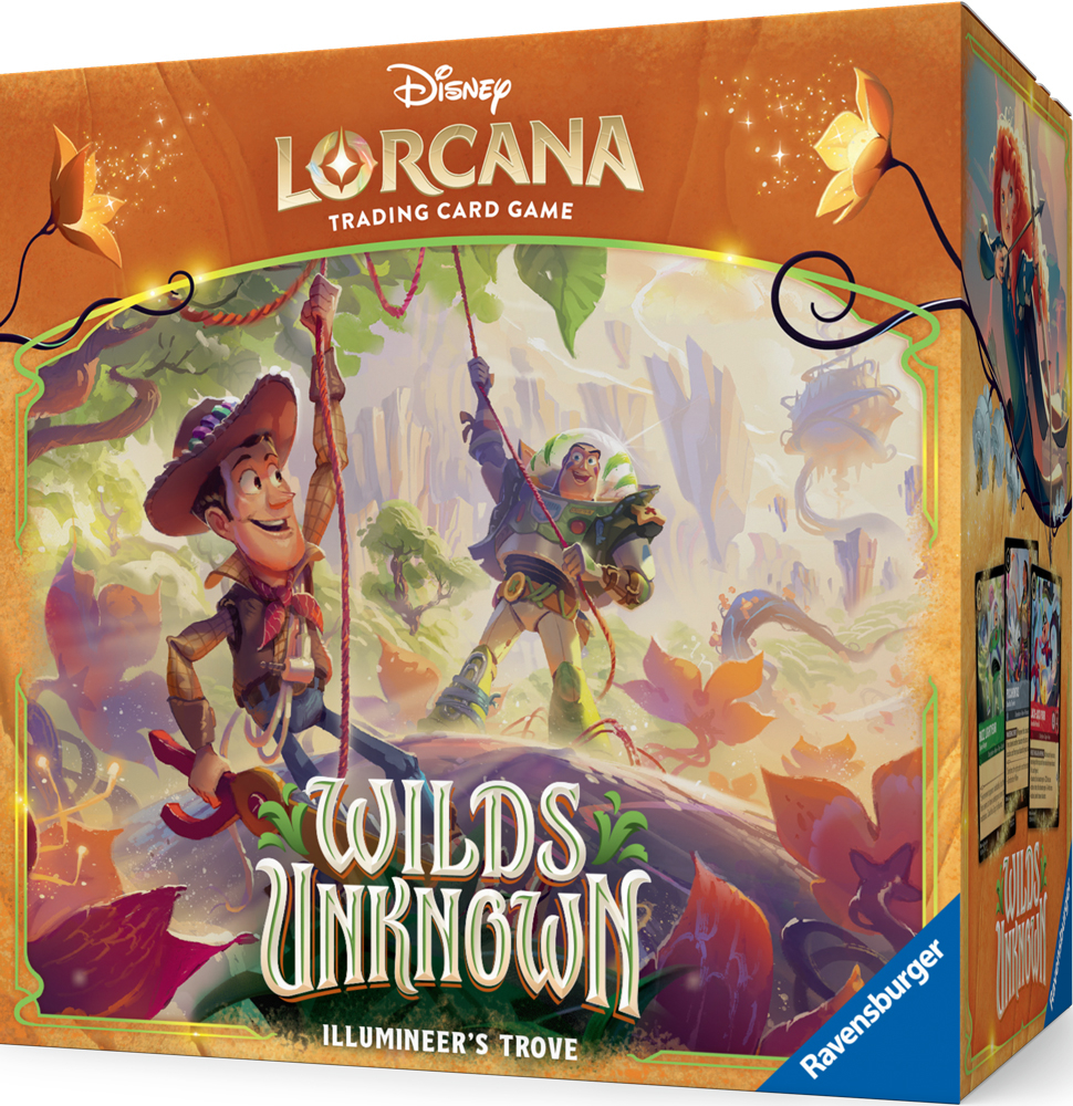 Disney Lorcana TCG Wilds Unknown Illumineers Trove Pack - Spel