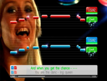 Screenshot på Singstar ABBA