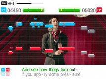 Screenshot på Singstar Rocks
