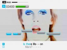 Screenshot på Singstar Legends