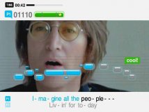 Screenshot på Singstar Legends