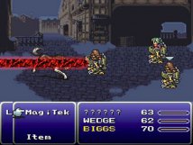 Screenshot på Final Fantasy VI (6) (inkl. FFX Demo)