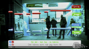 Screenshot på Singstar Kent