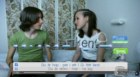 Screenshot på Singstar Kent