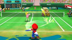 Screenshot på Mario Tennis Open Nintendo Selects