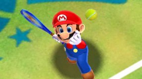Screenshot på Mario Tennis Open Nintendo Selects