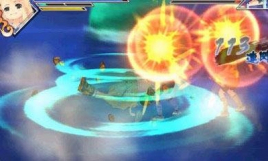 Screenshot på Senran Kagura Burst