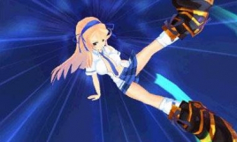 Screenshot på Senran Kagura Burst