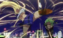Screenshot på Senran Kagura Burst