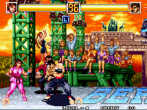 Screenshot på World Heroes 2 Jet (Japansk version)