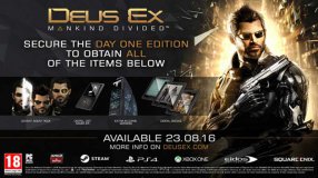 Screenshot på Deus Ex Mankind Divided Day One Edition
